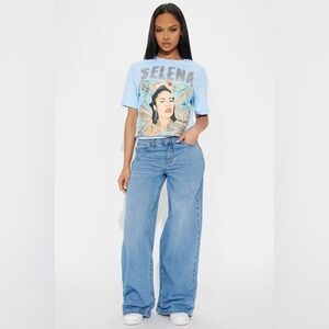 NWT Size 13 Light blue wide leg Jeans